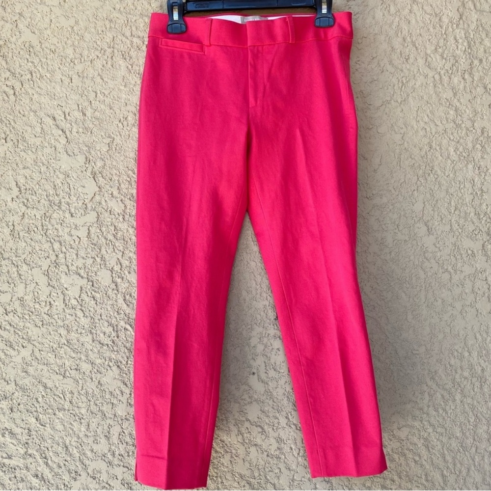 EUC Banana Republic Sloan Fit Pink Slacks Pants SIZE 4P Viscose Stretch - Picture 4 of 8